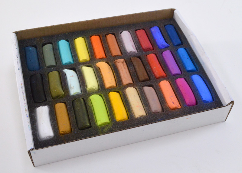 Sennelier Extra-Soft Pastel Half Stick Set, 30-Colors - 20589134